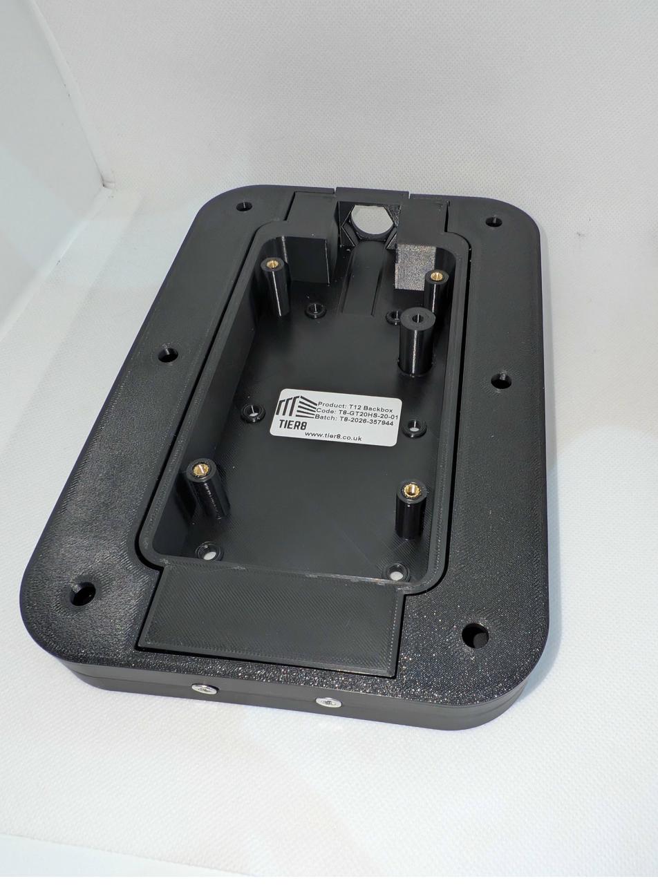 Tier8 product - white back box