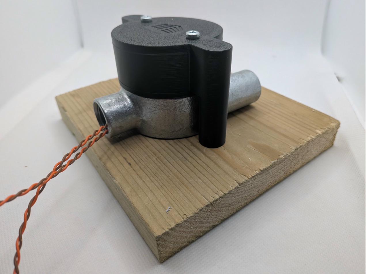 Tier8 product installed on conduit