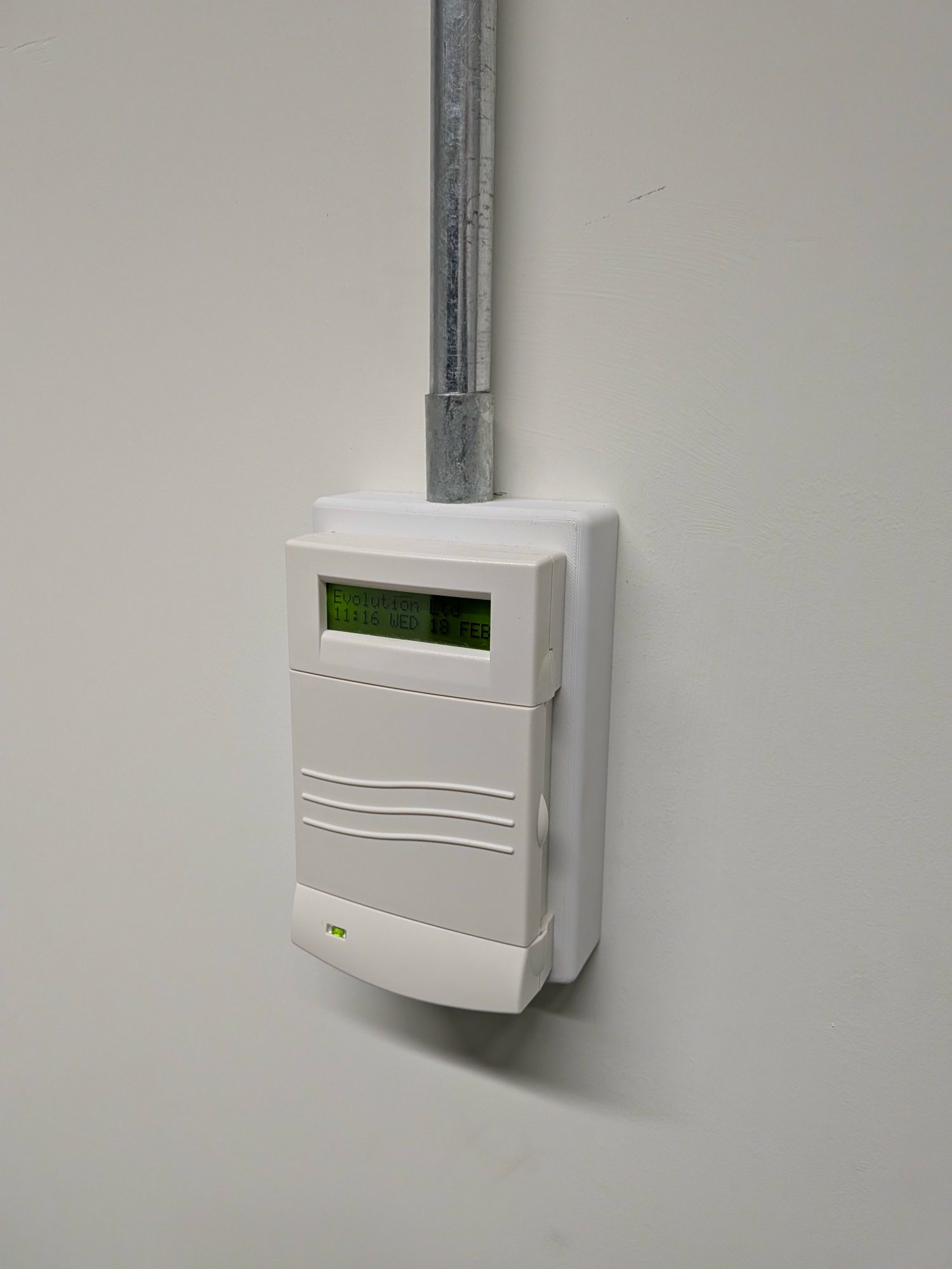 Galaxy Keypad Back Box installed